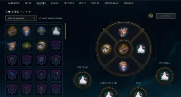 Conta LoL Platina 4