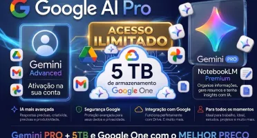 Google Ai Pro + Gemini Pro + Flow + 5Tb 18m 30 dias garantia