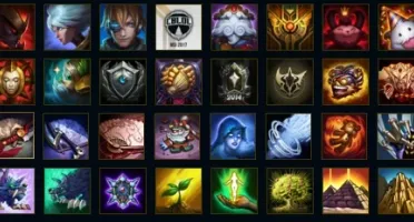 Conta platina com mts skin raras, 81 campeões, 9 pag de runa