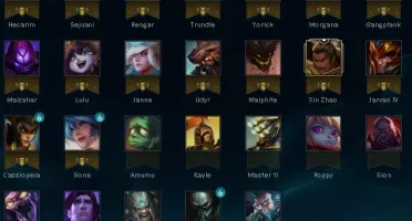 Conta platina com mts skin raras, 81 campeões, 9 pag de runa