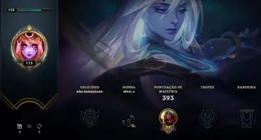 conta league of legends unranked / 231 skins -