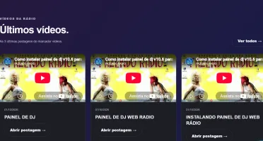 Template Para Web Rádio Blogspot Vibe Fm 89 Fr.V10/26