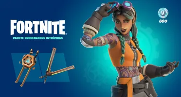 Cartão Virtual Fortnite- Engrenagens intrépidas - Argentina