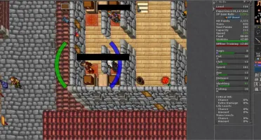 Tibia Royal Paladin level 313, + EK 154, + ED 100