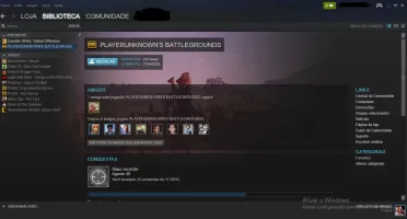 CONTA STEAM 10 JOGOS | CS:GO E PUBG (VAC NO CSGO)