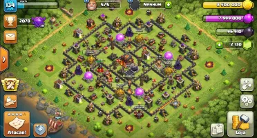 Conta Clash of Clans CV10 + Clash Royale Nivel 12