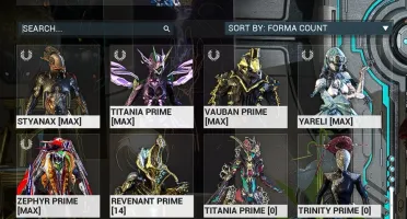 Conta Warframe Maestria máxima ( Legendary 2 )