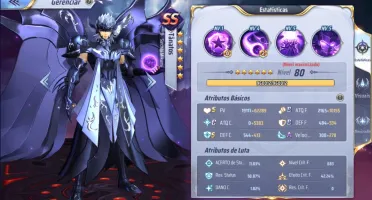 Conta Saint Seiya Awakening Top! Para Torneios