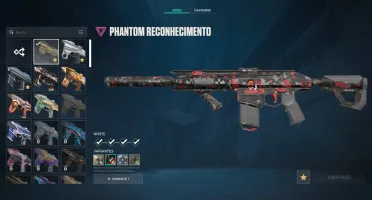 Conta valorant Com muita Skin+Pacote Kuronami