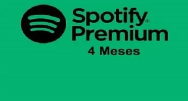 Spotify premium 4 meses (gift card)