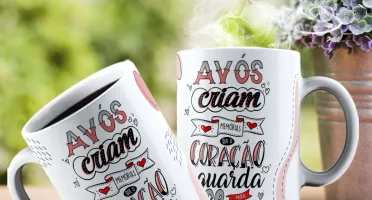 Artes Para Canecas Temas Avós