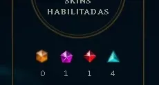 Vendo conta Diamante 1 com 81 campeões e 34 skins