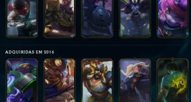 Vendo conta Diamante 1 com 81 campeões e 34 skins