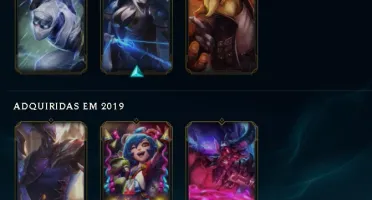 Vendo conta Diamante 1 com 81 campeões e 34 skins