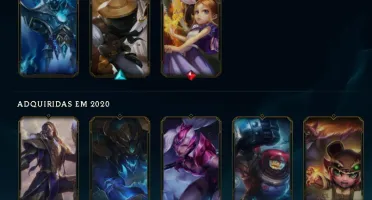 Vendo conta Diamante 1 com 81 campeões e 34 skins