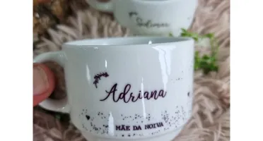 Xícara 150 ml Personalizada para Casamento