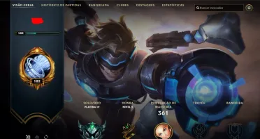 Conta de league of legends(Lol) Platina