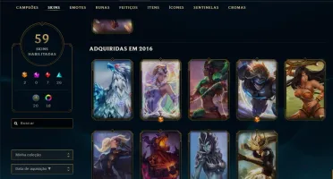 Conta de league of legends(Lol) Platina