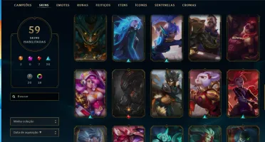 Conta de league of legends(Lol) Platina