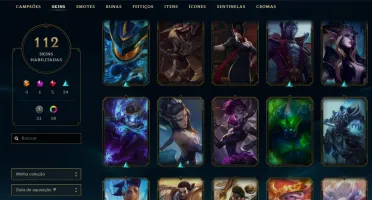 Conta League of Legends com Key Valorant