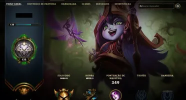 Conta League of Legends com Key Valorant