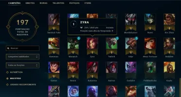 Conta LOL DIamante V 91 Champ 25 Skins 3 Páginas Runa