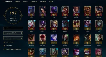 Conta LOL DIamante V 91 Champ 25 Skins 3 Páginas Runa
