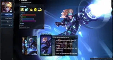 Conta lol ouro 5, 60 skins, 2 lendárias, 5 pg de runas,