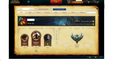 Conta de lol Prata 3
