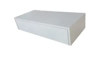 Aparador Suspenso Branco com Gaveta 70x40x15cm