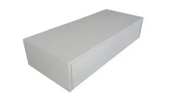 Aparador Suspenso Branco com Gaveta 70x40x15cm