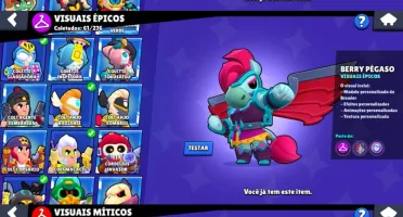 Conta Brawl Stars | 38,019 Troféus + Kaze | Entrega Automáti