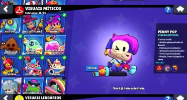 Conta Brawl Stars | 38,019 Troféus + Kaze | Entrega Automáti