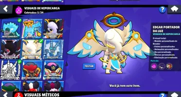 Conta Brawl Stars | 38,019 Troféus + Kaze | Entrega Automáti