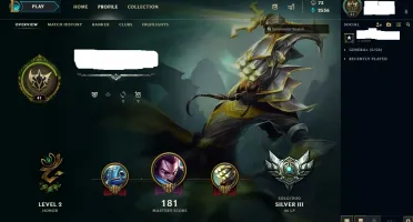 Conta Prata 3 Smurf !! BARATO