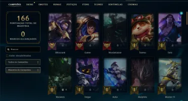 CONTA LOL - LVL 88 - 84 Champions - 68 Skins - FULL ACESSO
