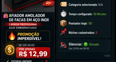 Sistema Bot Ofertas Shopee: Seu Canal 100% Automatizado