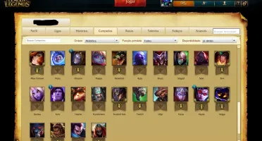 Bronze 2 - 54 campeões - 5 skin - main adc - smurf