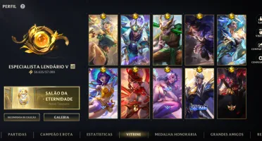 Wild Rift conta com Vayne caligrafia de prestígio+ 334 skins