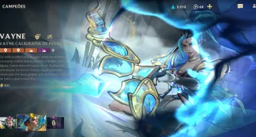 Wild Rift conta com Vayne caligrafia de prestígio+ 334 skins