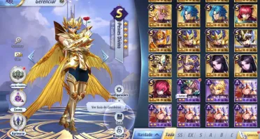 Saint seiya Awakening com mais de 3600 Gemas Avançadas
