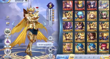 Saint seiya Awakening com mais de 3600 Gemas Avançadas