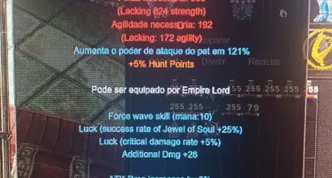 [Megamu ] Set Blue eye Anc+Scepter skt+capa+Brown panda+Lyra