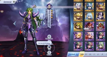 Cc Saint Seiya Serv A141 Shura Div Todas As Peças