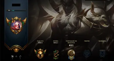 Conta de League of Legends (624 Skins)