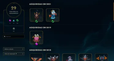 Conta de League of Legends (624 Skins)