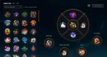 Conta de League of Legends (624 Skins)