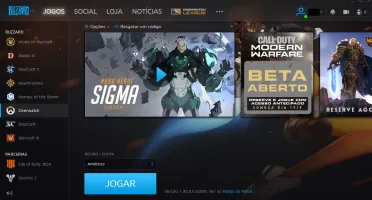 Vendo conta Blizzard com OverWatch