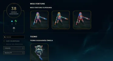 Conta Platina 4 Solo, Ouro 2 Flex, Todos Campeões, 228 SKins