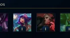 Conta lol Diamante 4 com skins